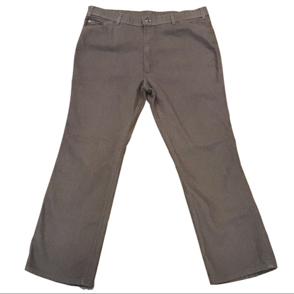 RARE Vintage Levi’s USA Cotton & Stretch Yarn High Waist Wide Leg Jeans/Pants - Picture 4 of 10